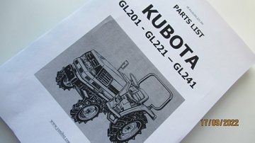Vista despiezada Kubota - Kubota : GL201, GL221, GL241
