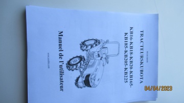 Manual Kubota FR - Kubota : KB
