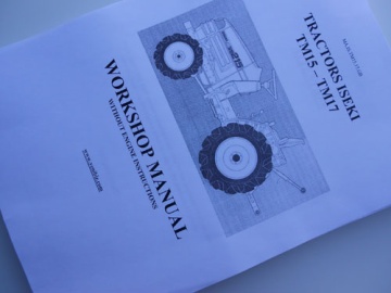 Manuale d'officina Iseki GB - Iseki : TM, TM15, TM17
