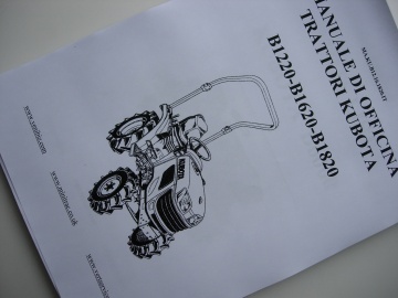 Kubota B1220 - B1620 - B1820