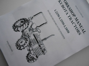 Manual de taller Kubota GB - Kubota : L2250, L2550, L2850

