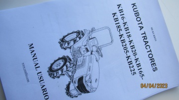 Manual Kubota  en Español - Kubota : KB
