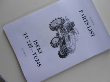 Vista despiezada Iseki   - Iseki : TU225, TU245
