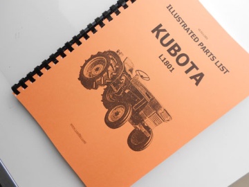Vista despiezada Kubota - Kubota : L1801
