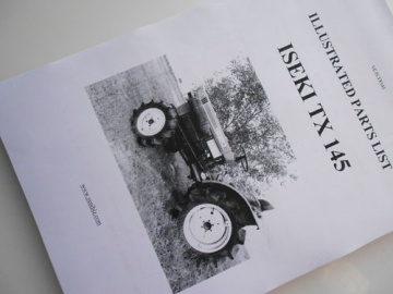 Vista despiezada Iseki  