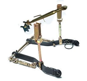 AP- Enganche tripuntal completo con tercer punto 420 - 590 mm y fijacion - brazo inferior 600mm - robusto - cat. I - diam 22 mm