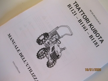 Manual Kubota IT - Kubota : B1121, B1161, B1181
