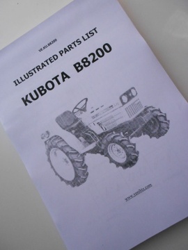 Vista despiezada Kubota - Kubota : B8200
