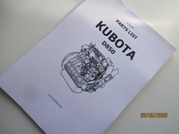 Vista despiezada Kubota - Kubota : Excavator, KH35, KH41
