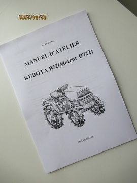 Manual de taller Kubota FR - Kubota : B52
