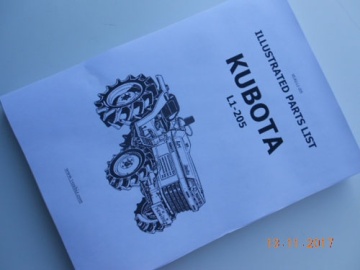 Vista despiezada Kubota - Kubota : L1, L1-205
