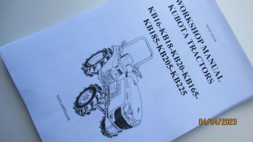 Manual de taller Kubota GB - Kubota : KB
