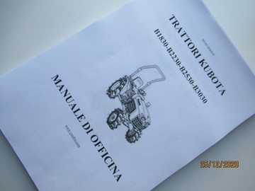 Manual de taller Kubota IT - Kubota : B1830
