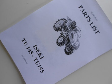 Vista despiezada Iseki   - Iseki : TU145, TU155
