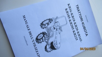 Manual Kubota IT - Kubota : KB
