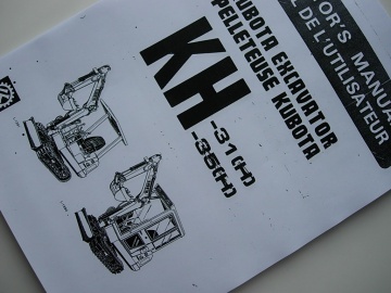 Miniretro Kubota KH31-KH35