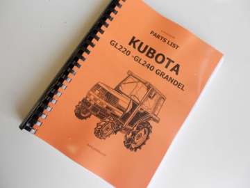 Vista despiezada Kubota - Kubota : GL220, GL240
