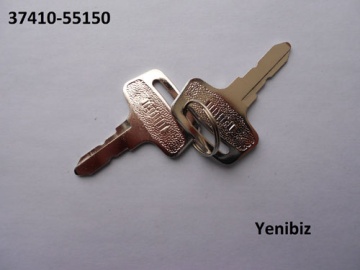 Llave de contacto Kubota  - Kubota : A-155, A-175, A-195, A13, A14, A15, A17, A19, Aste, B52, B1550, B1750, B1830, B2150, GT3, GT5, GT8, GT19, GT21, GT23, X20, X24
