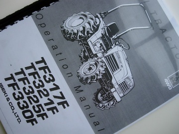 Iseki TF317F - TF321F - TF325F - TF330F