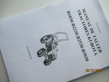 Manual de taller Kubota en Español - Kubota : B1830
