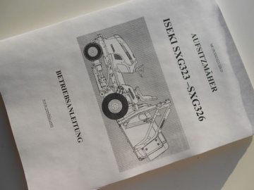 Manual Iseki D - Iseki : Mowers
