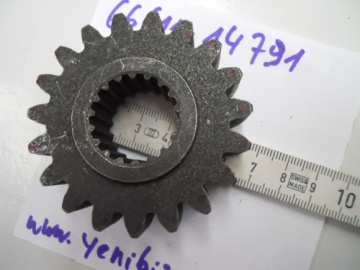 AP - 19 dientes - 18  ranuras al interior - espesor 17 + 2 mm