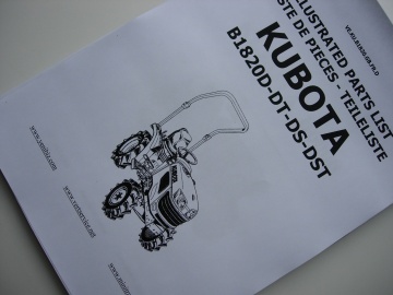Kubota B1820D - B1820DS - B1820DT - B1820DST