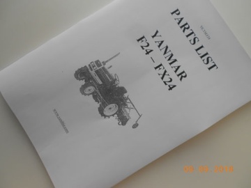 Vista despiezada Yanmar  - Yanmar : F24-FX24
