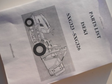 Vista despiezada Iseki   - Iseki : Mowers
