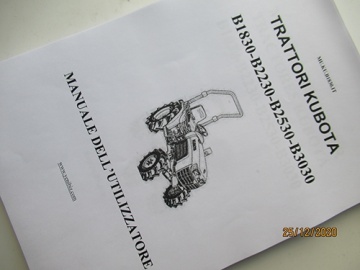 Manual Kubota IT - Kubota : B1830
