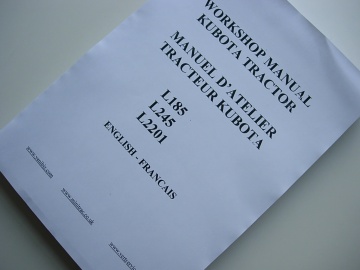 Kubota L185-L245-L2201