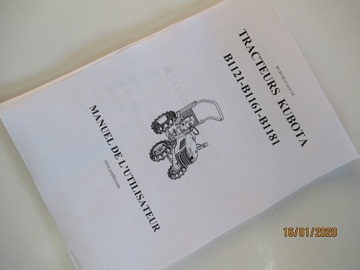 Manual Kubota FR - Kubota : B1161, B1181, B1200
