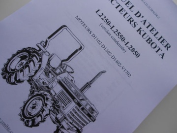 Manual de taller Kubota FR - Kubota : L2250, L2550, L2850
