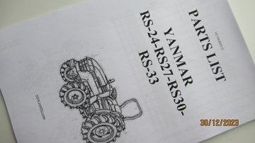 Vista despiezada Yanmar 