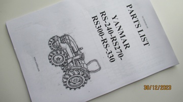 Vista despiezada Yanmar 